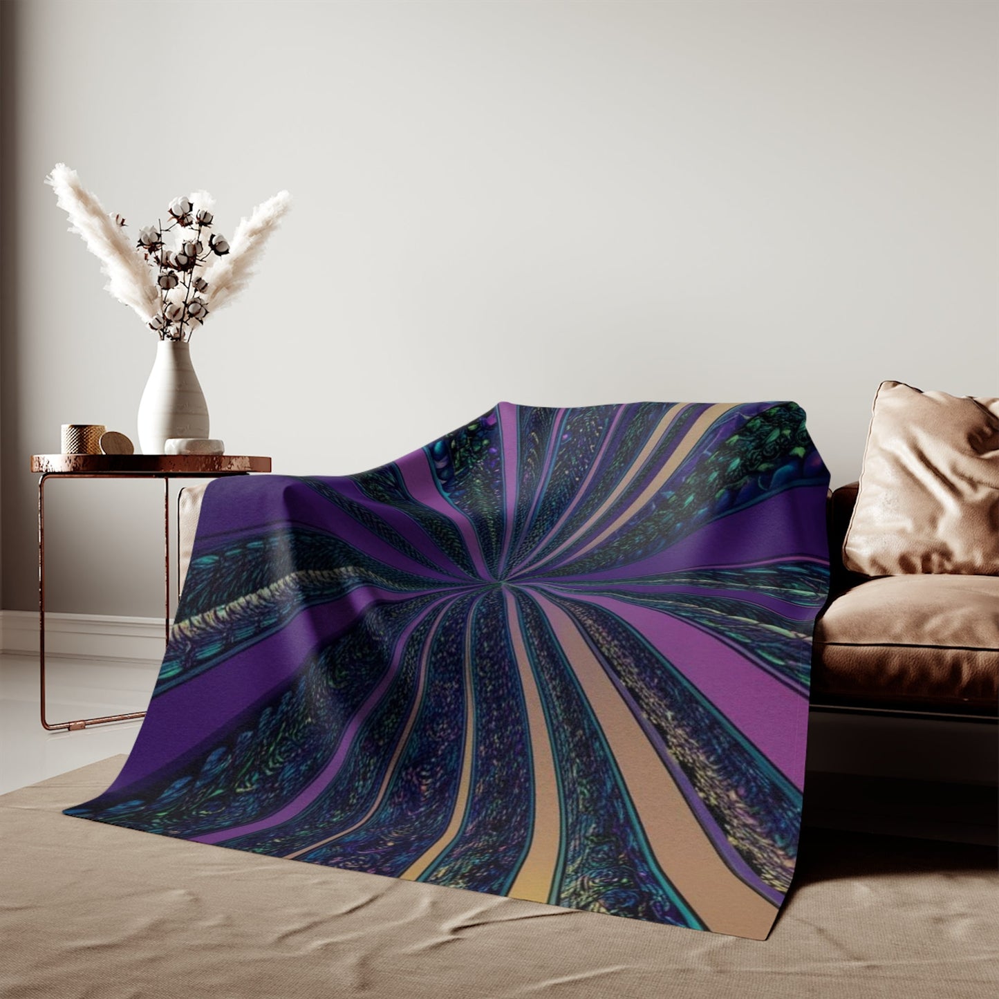 Sweatshirt Blanket – Plush Fleece Throw, 2 Size Options