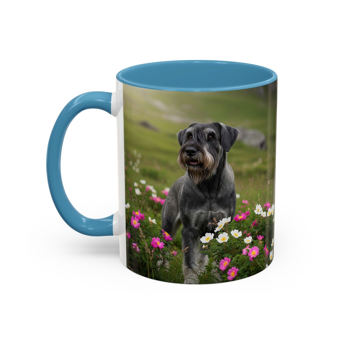 Keramiktasse mit Hunderassen-Motiv – 11 oz & 15 oz