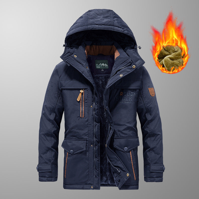 New Autumnwinter Mens Insulated Tactical Jacket