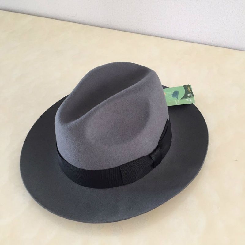 AutumnWinter New Arrival Shanghai Beach Pure Wool Fedora