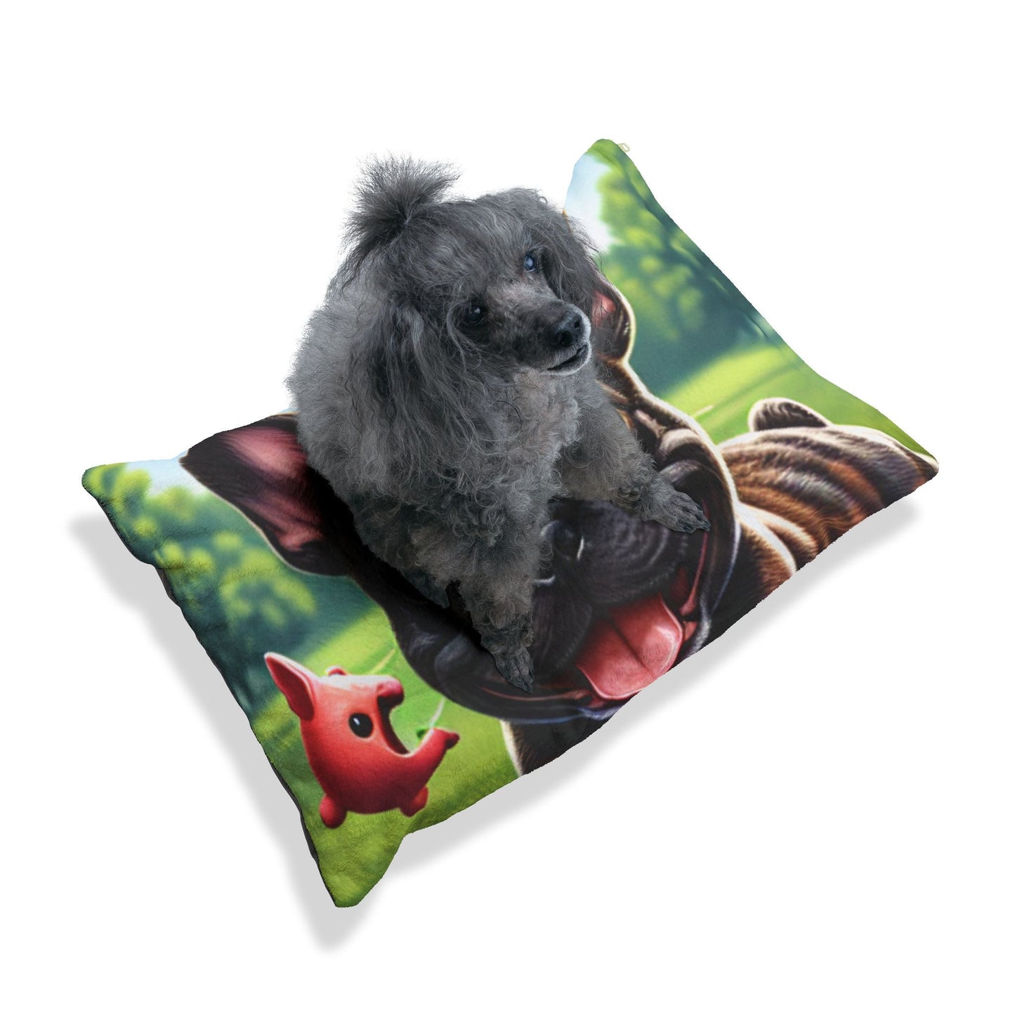 Haustierbett – Plüschhundebett, 3 Größenoptionen