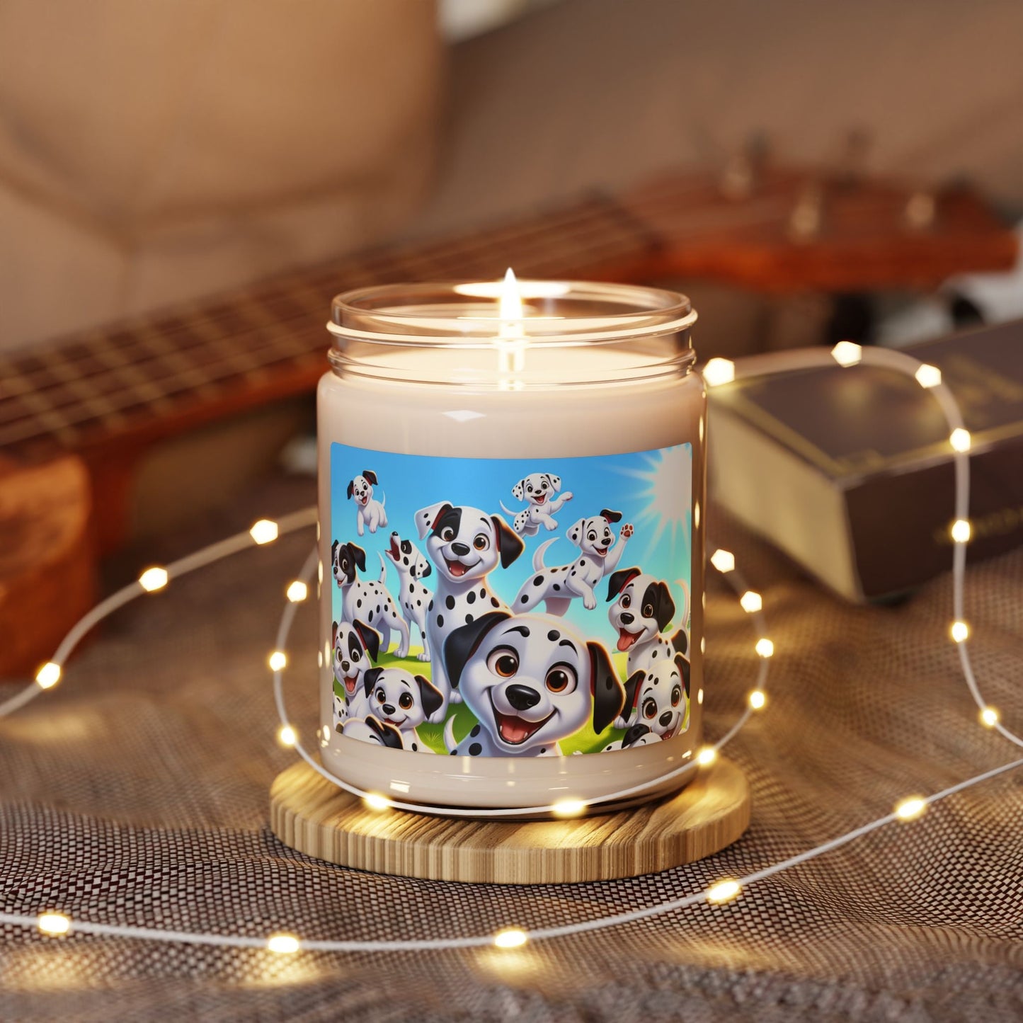 Bougie parfumée en cire de soja – Pot en verre