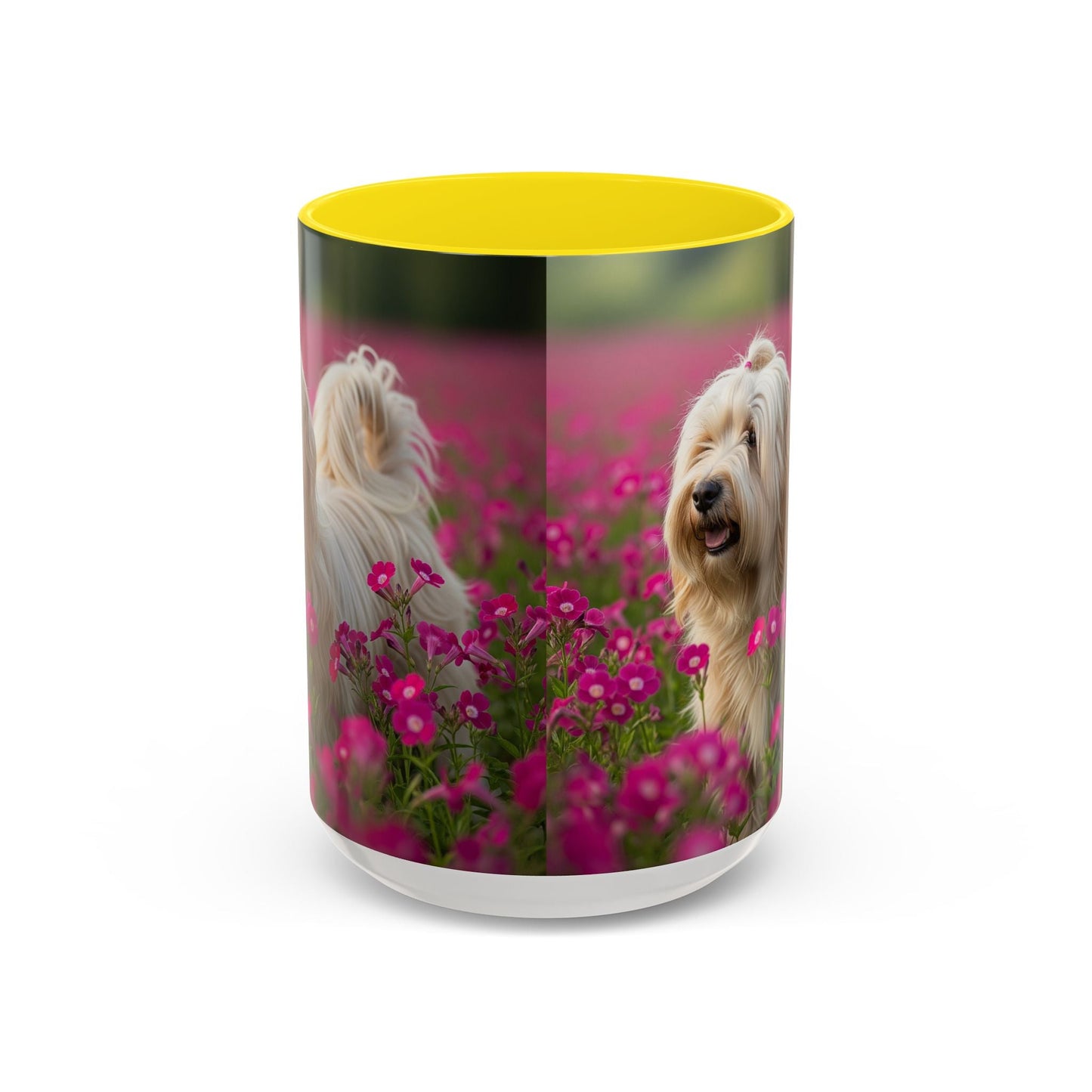 Keramiktasse mit Hunderassen-Motiv – 11 oz & 15 oz