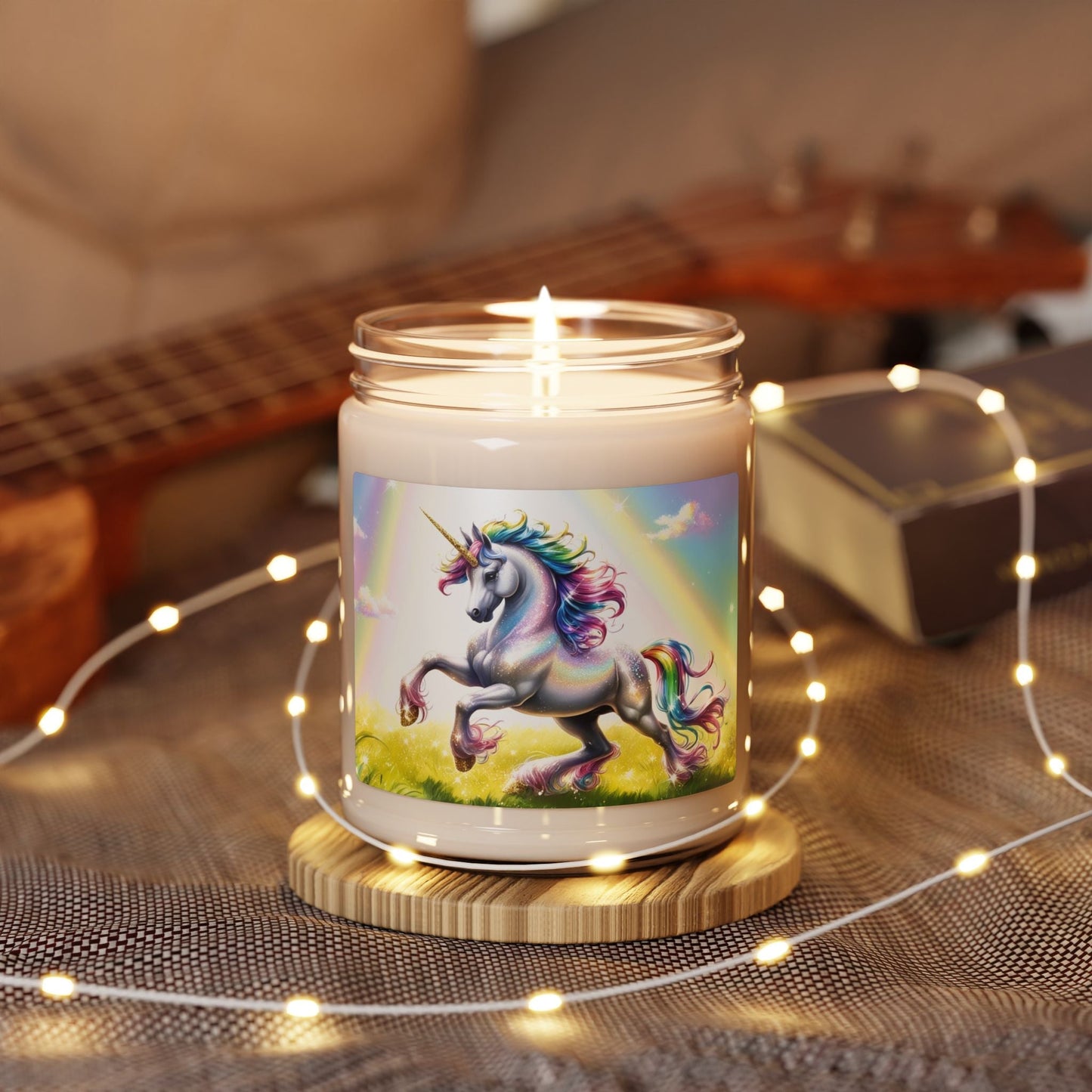 Bougie en cire de soja – Bougie parfumée en jarre