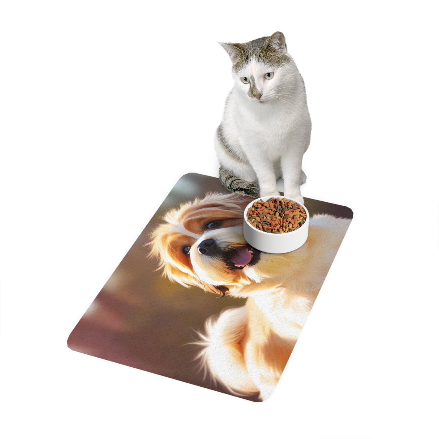 Non-Slip Pet Food Mat – Waterproof Feeding Mat for Dogs