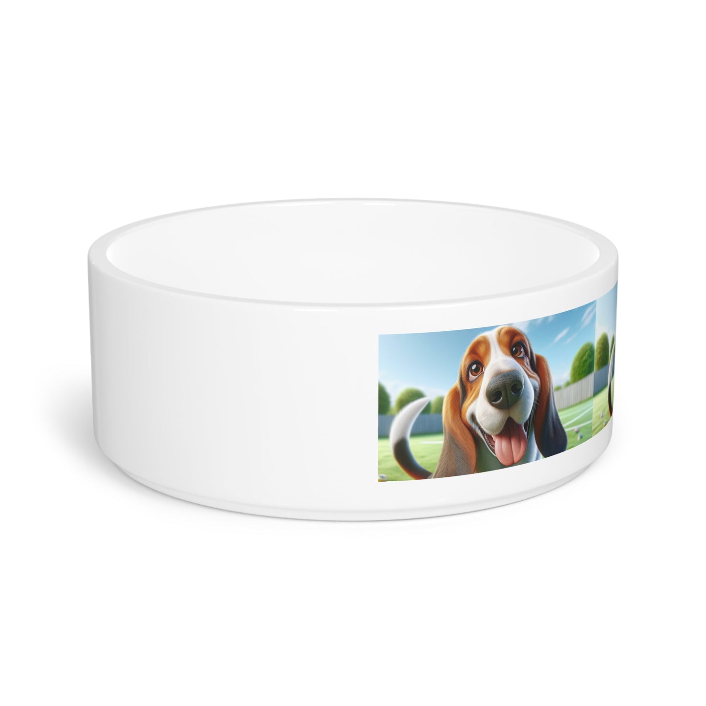 Ceramic Pet Bowl – 16 oz Dog Feeding Bowl