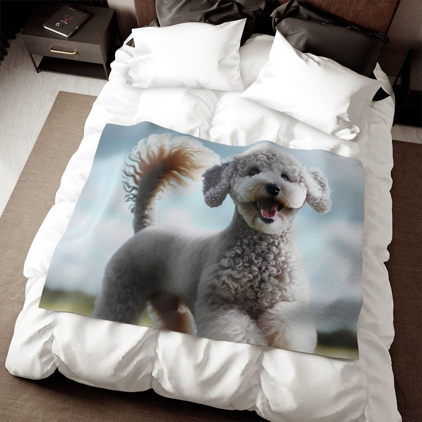 Sweatshirt Blanket – Plush Fleece Throw, 2 Size Options