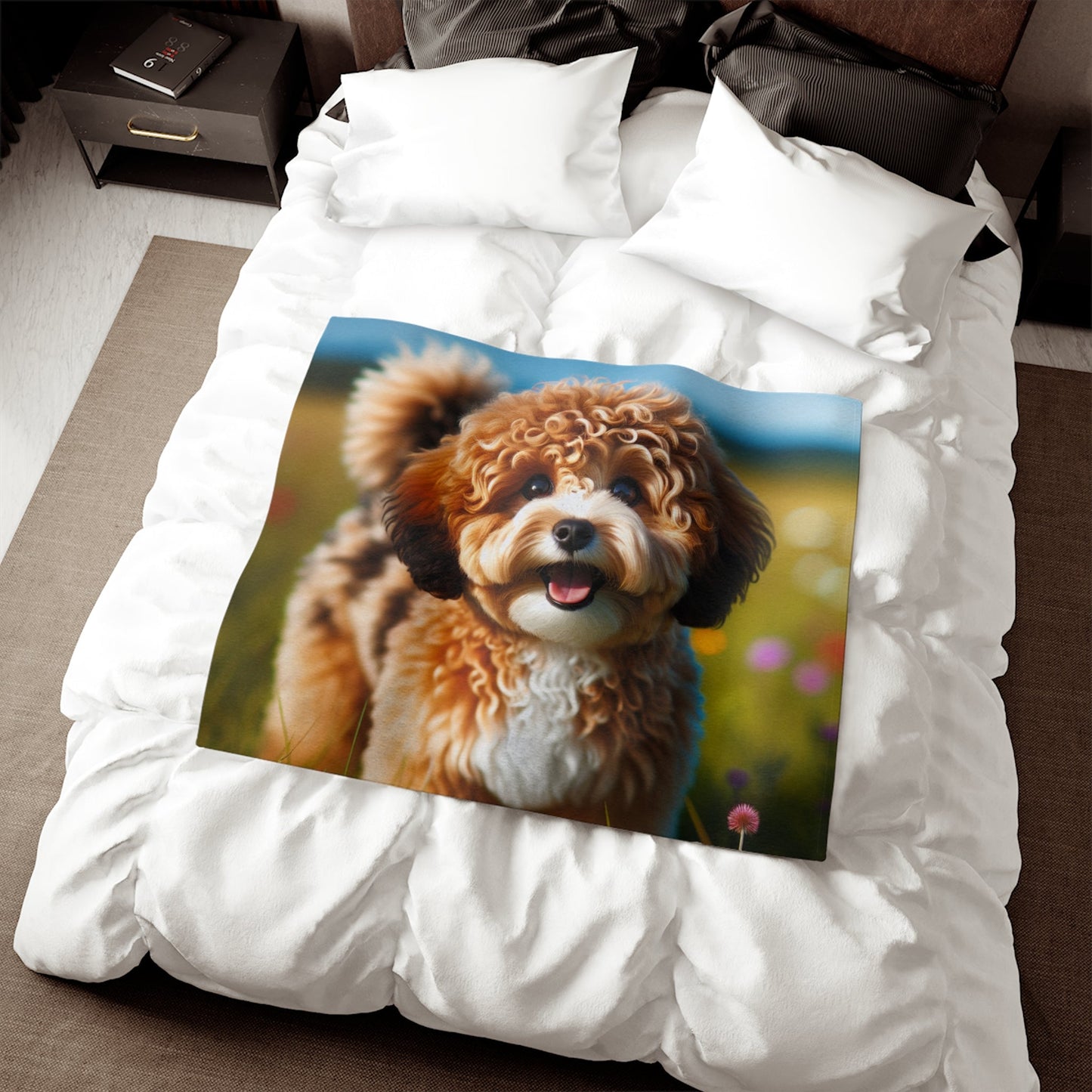 Sweatshirt Blanket – Plush Fleece Throw, 2 Size Options