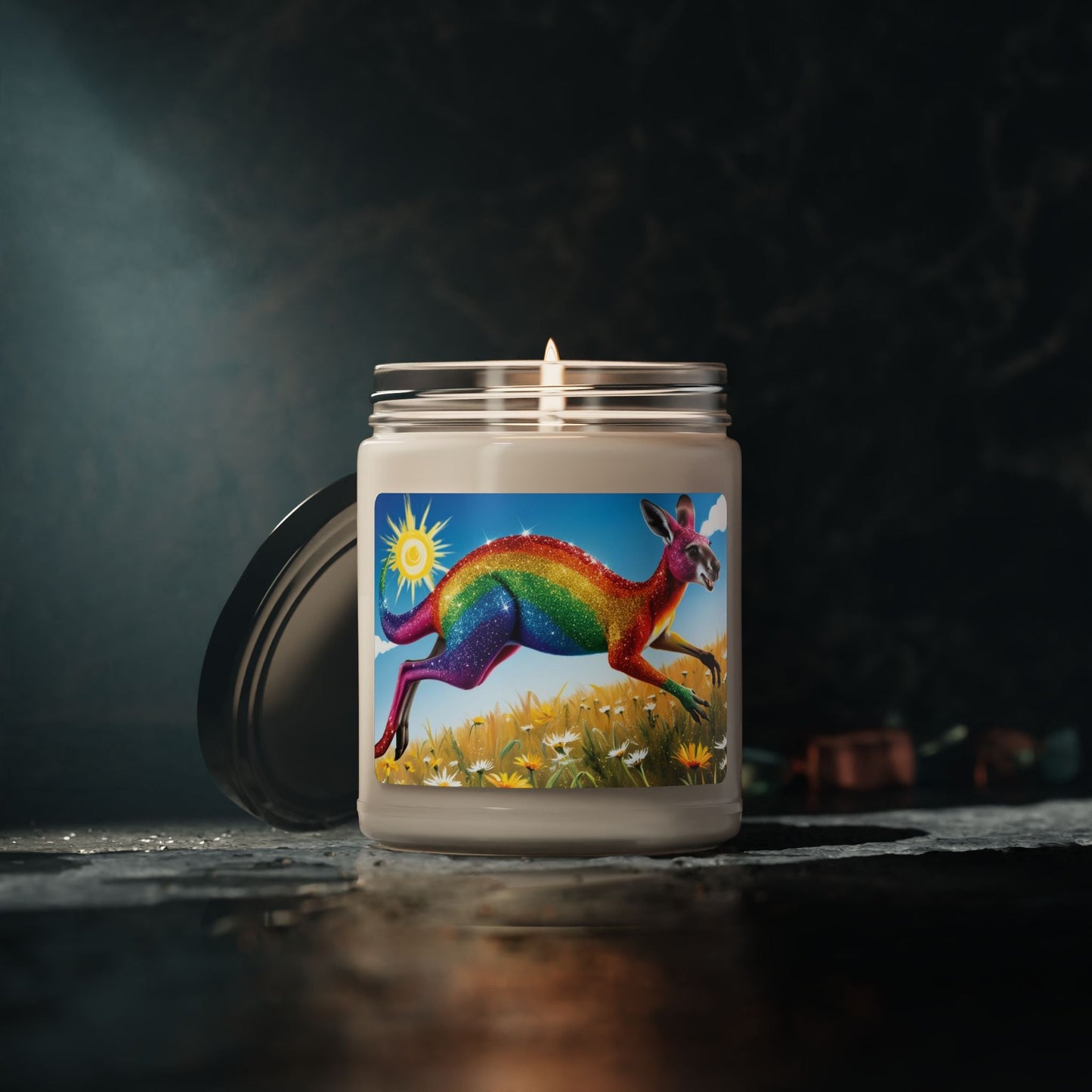 Bougie en cire de soja – Bougie parfumée en pot