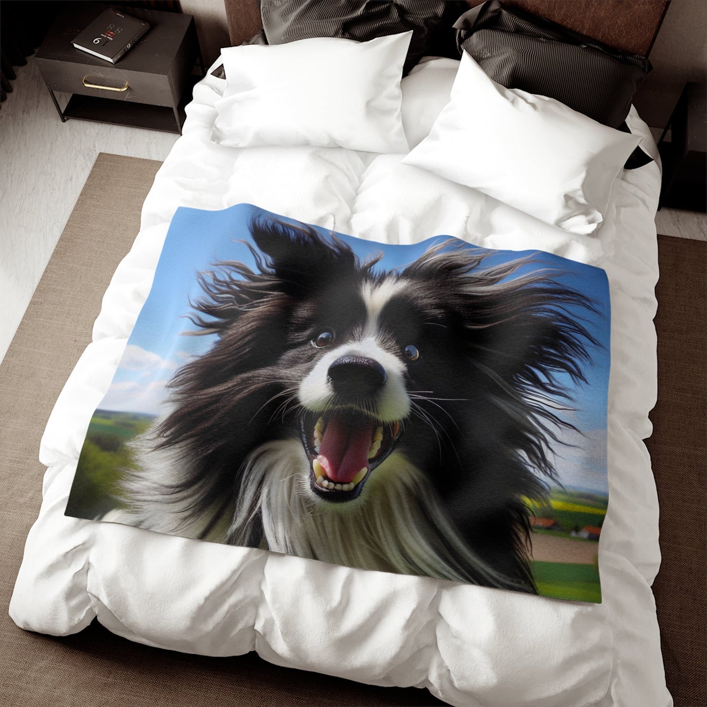 Sweatshirt Blanket – Plush Fleece Throw, 2 Size Options