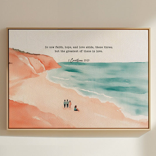 Foi Espoir et Amour sur le Rivage