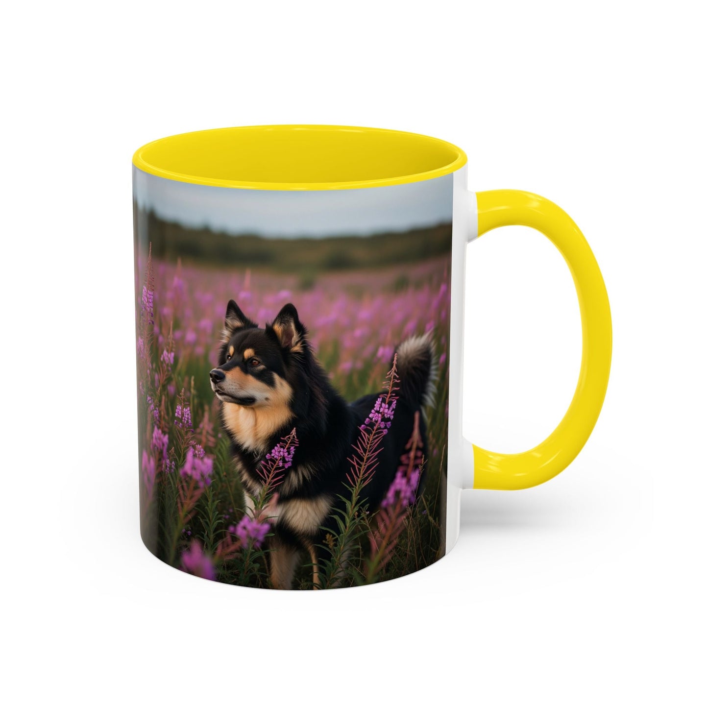 Keramiktasse mit Hunderassen-Motiv – 11 oz & 15 oz