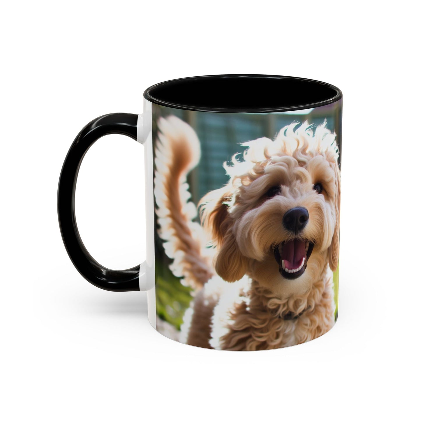 Keramiktasse mit Hunderassen-Motiv – 11 oz & 15 oz