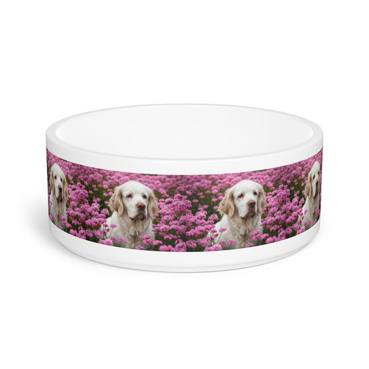 Ceramic Pet Bowl – 16 oz Dog Feeding Bowl