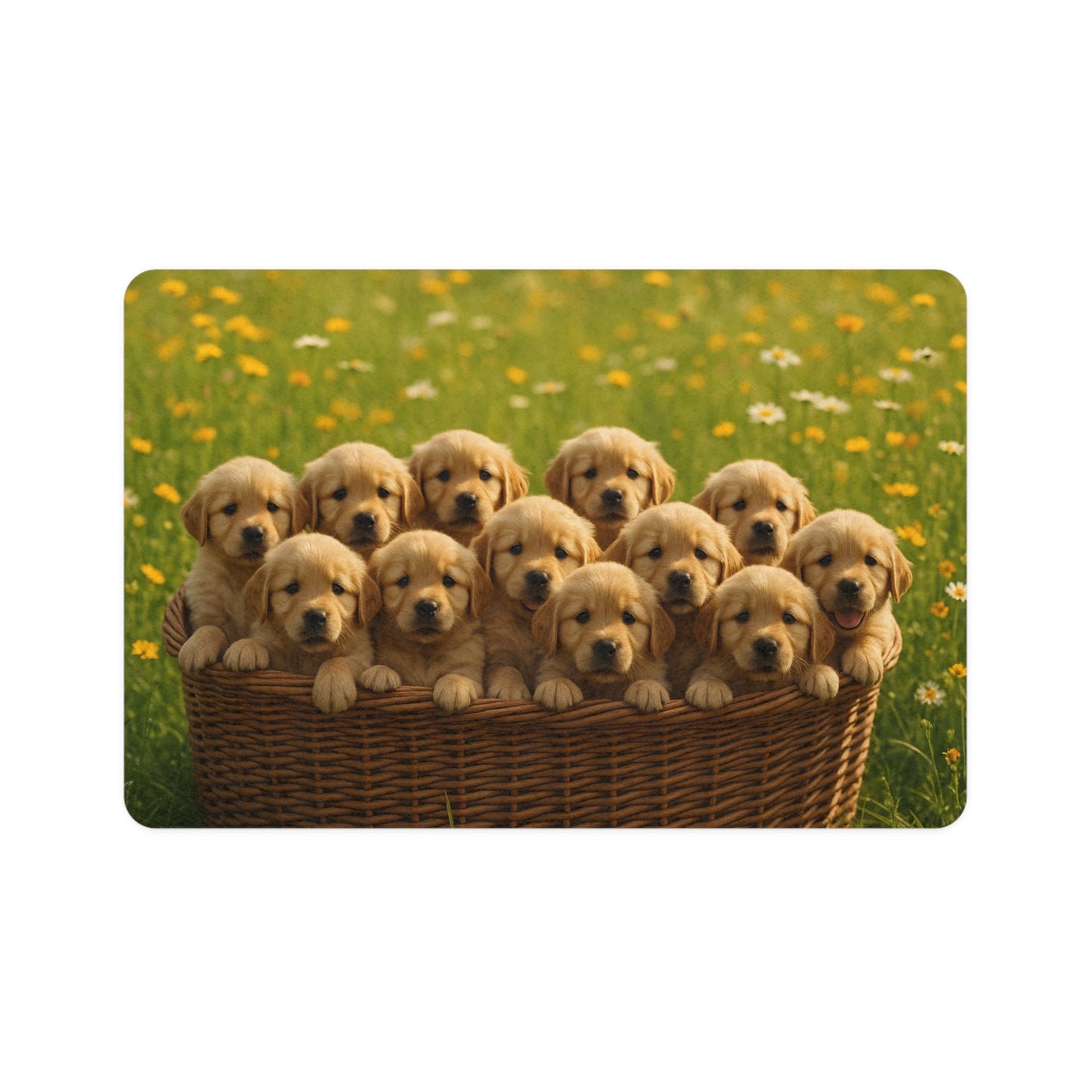 Non-Slip Pet Food Mat – Waterproof Feeding Mat for Dogs