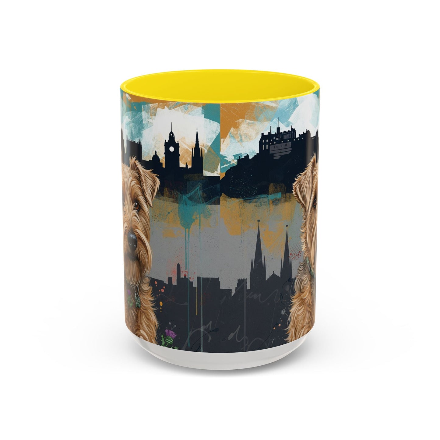 Keramiktasse mit Hunderassen-Motiv – 11 oz & 15 oz
