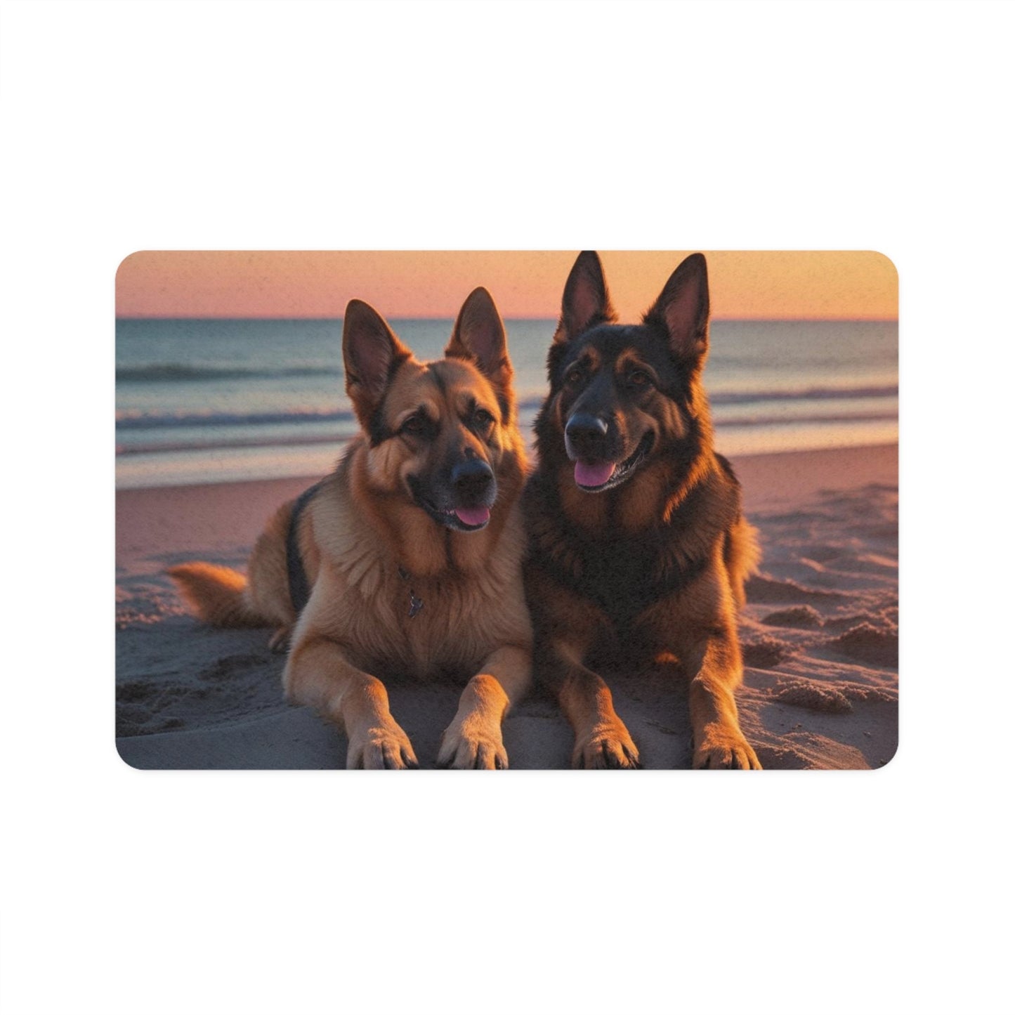 Tapis antidérapant pour animaux de compagnie – Tapis d'alimentation étanche pour chiens