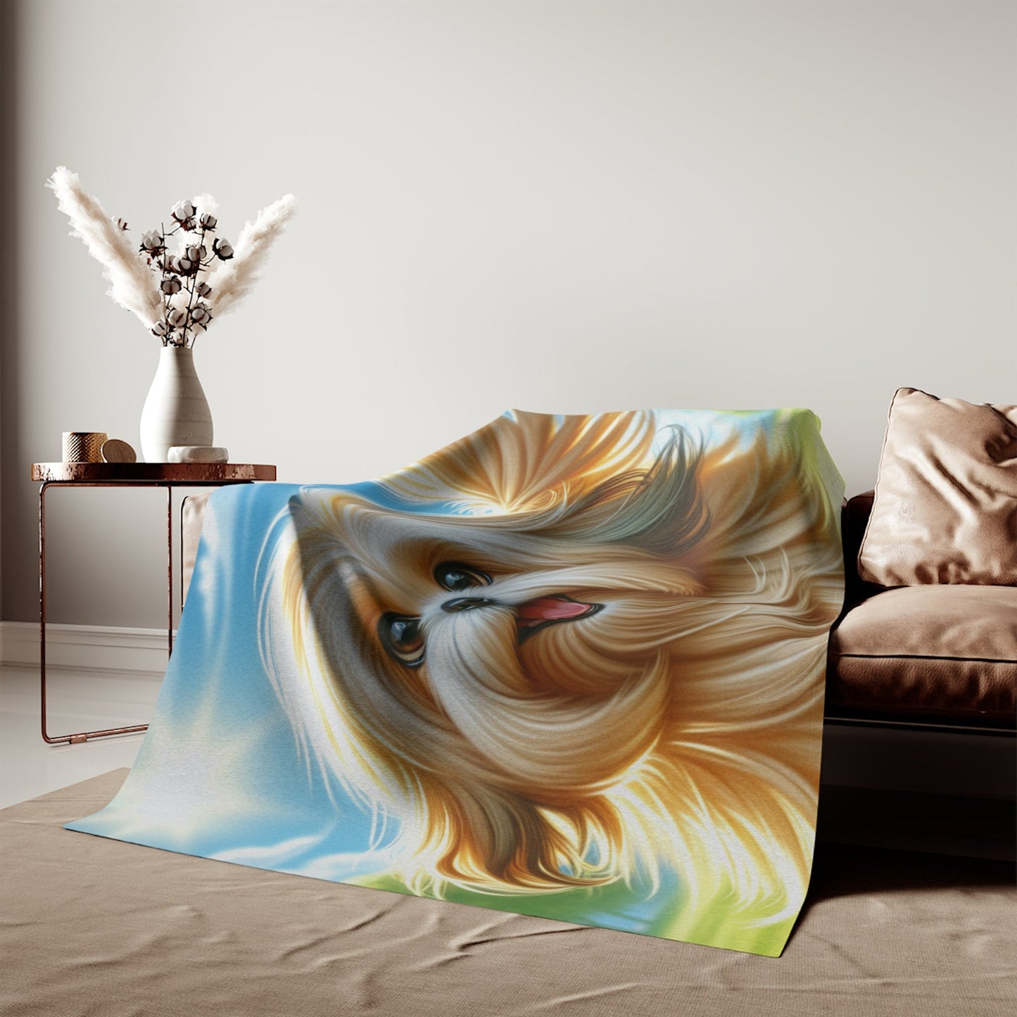 Sweatshirt Blanket – Plush Fleece Throw, 2 Size Options
