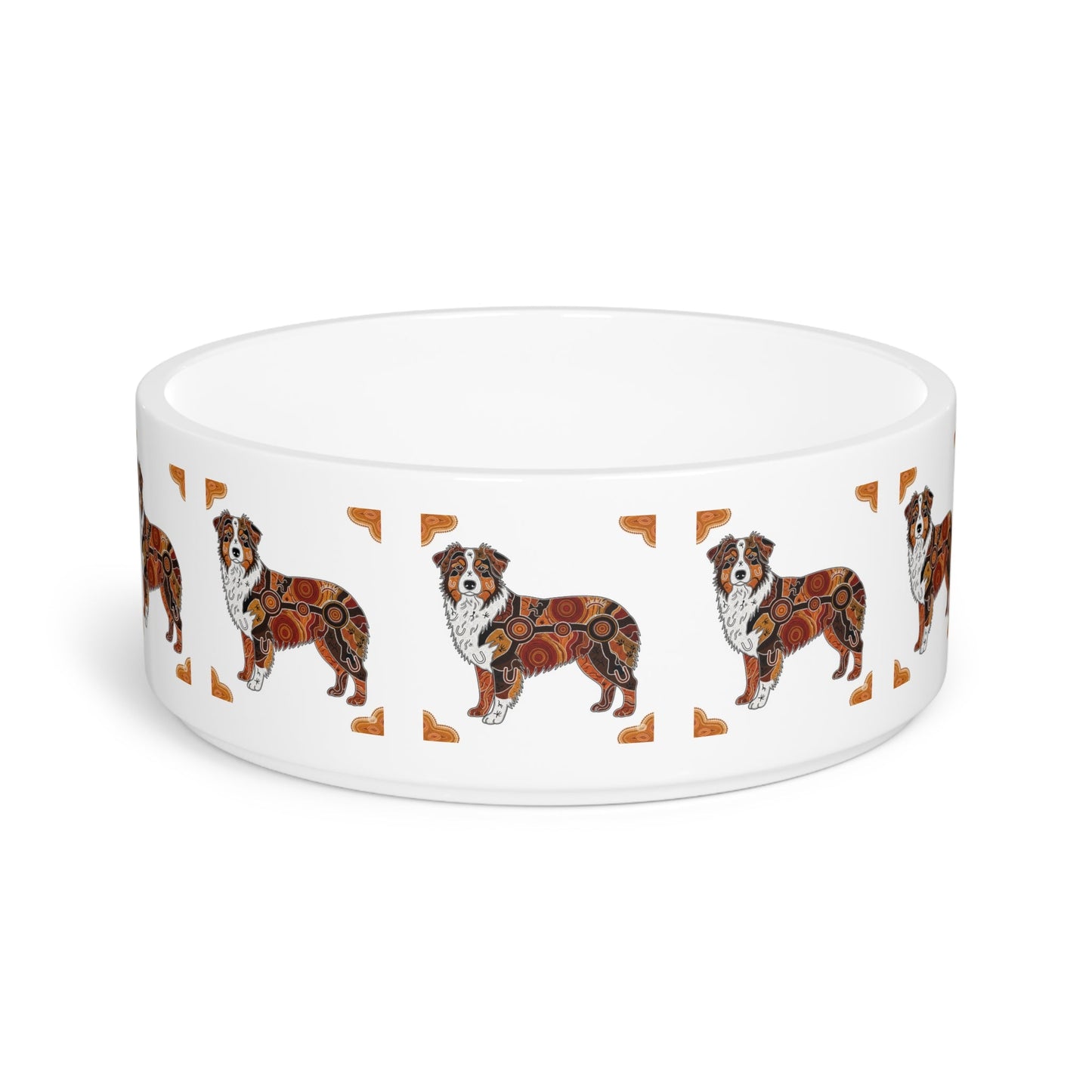 Ceramic Pet Bowl – 16 oz Dog Feeding Bowl