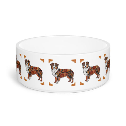 Ceramic Pet Bowl – 16 oz Dog Feeding Bowl