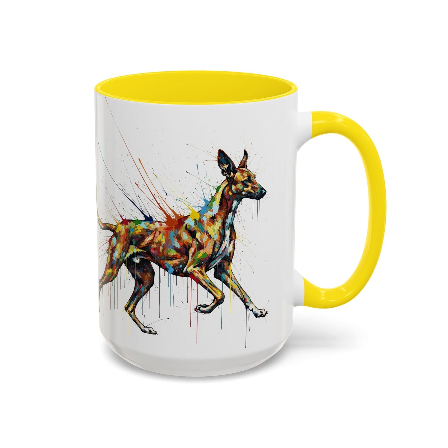 Keramiktasse mit Hunderassen-Motiv – 11 oz & 15 oz