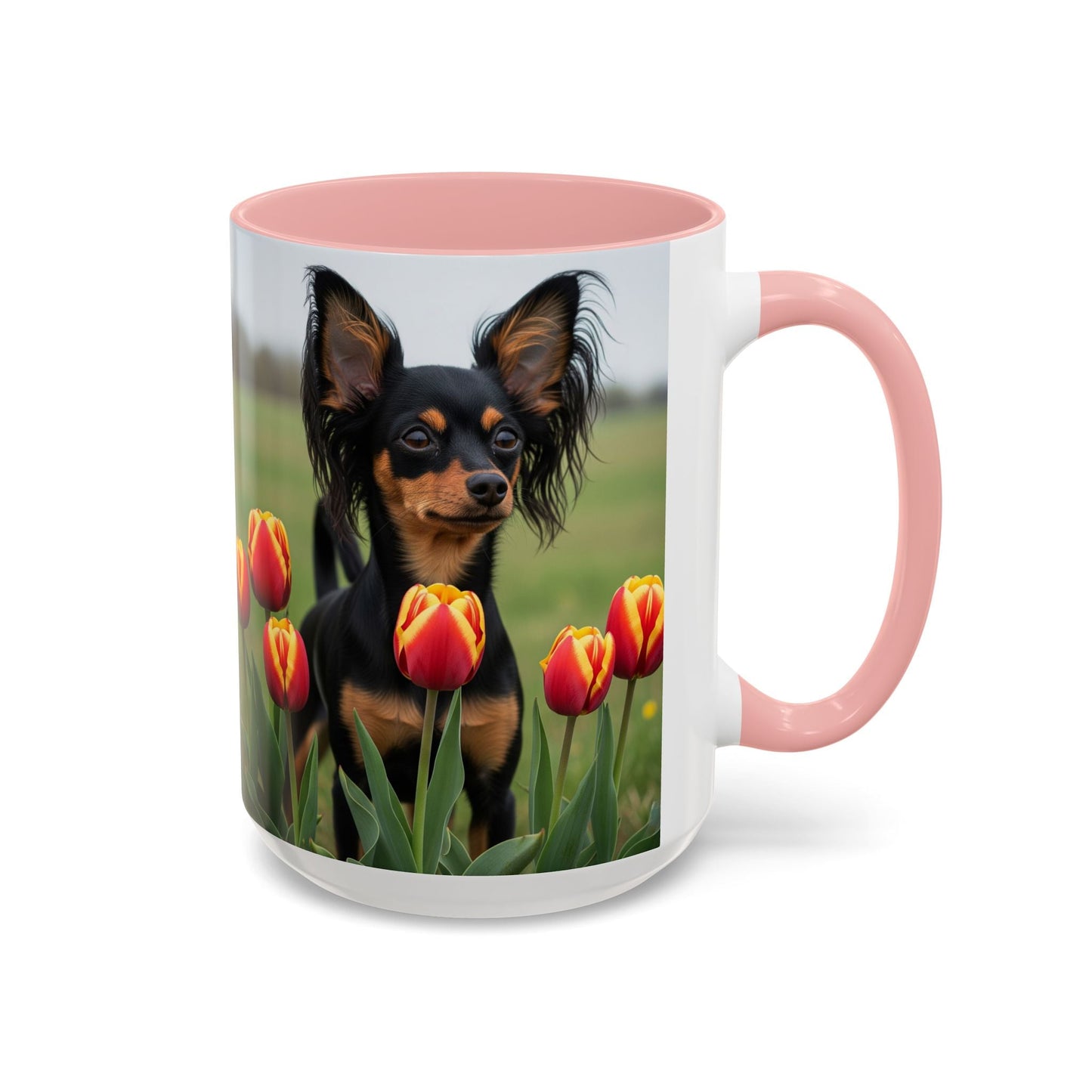 Keramiktasse mit Hunderassen-Motiv – 325 ml & 440 ml