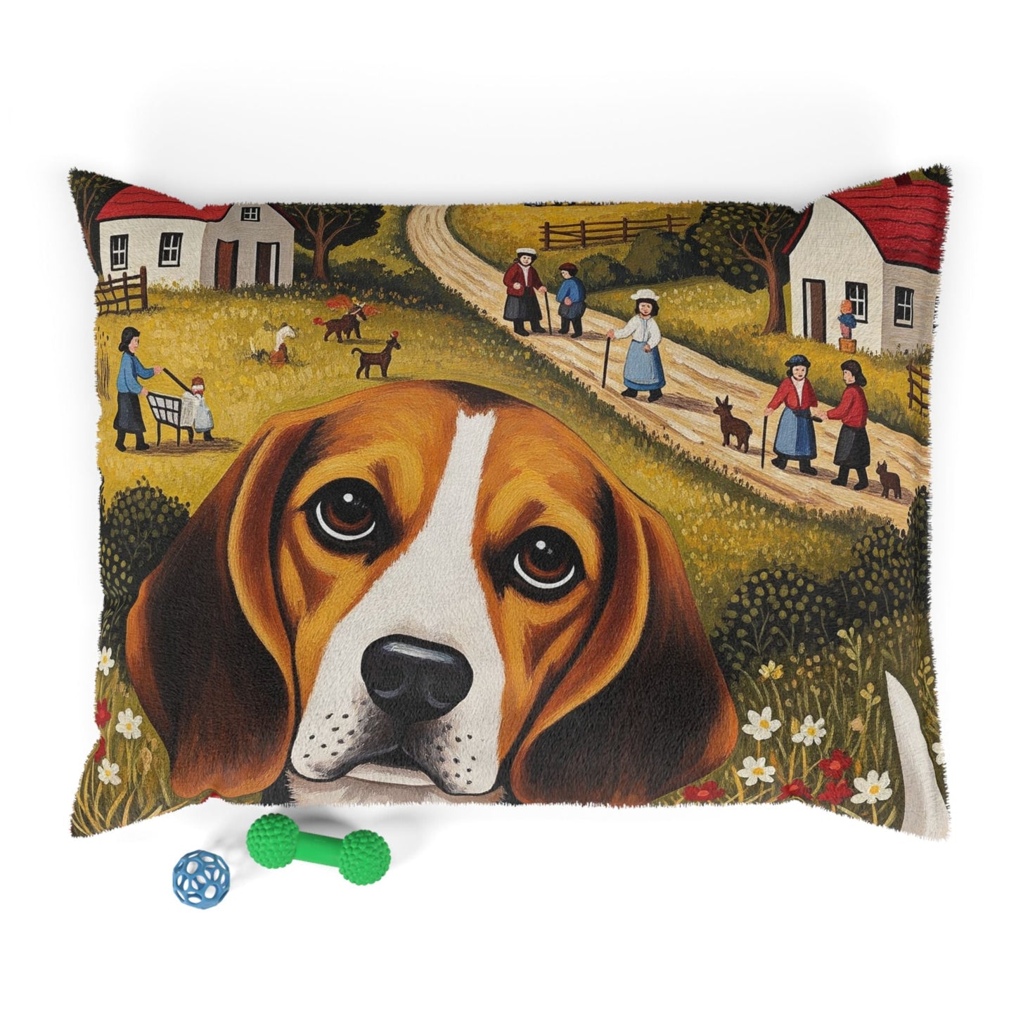 Pet Bed – Plush Dog Bed, 3 Size Options