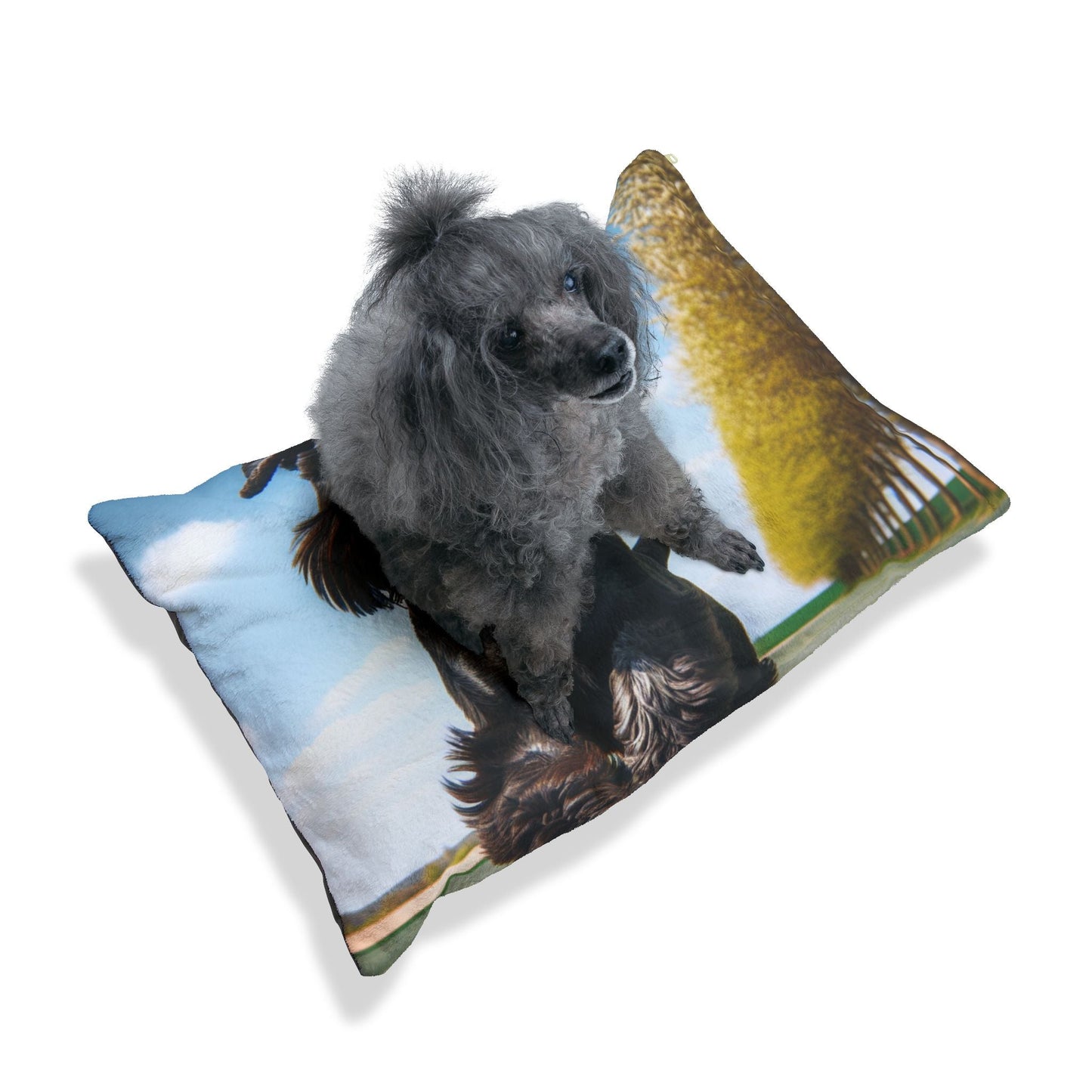 Haustierbett – Plüsch-Hundebett, 3 Größenoptionen