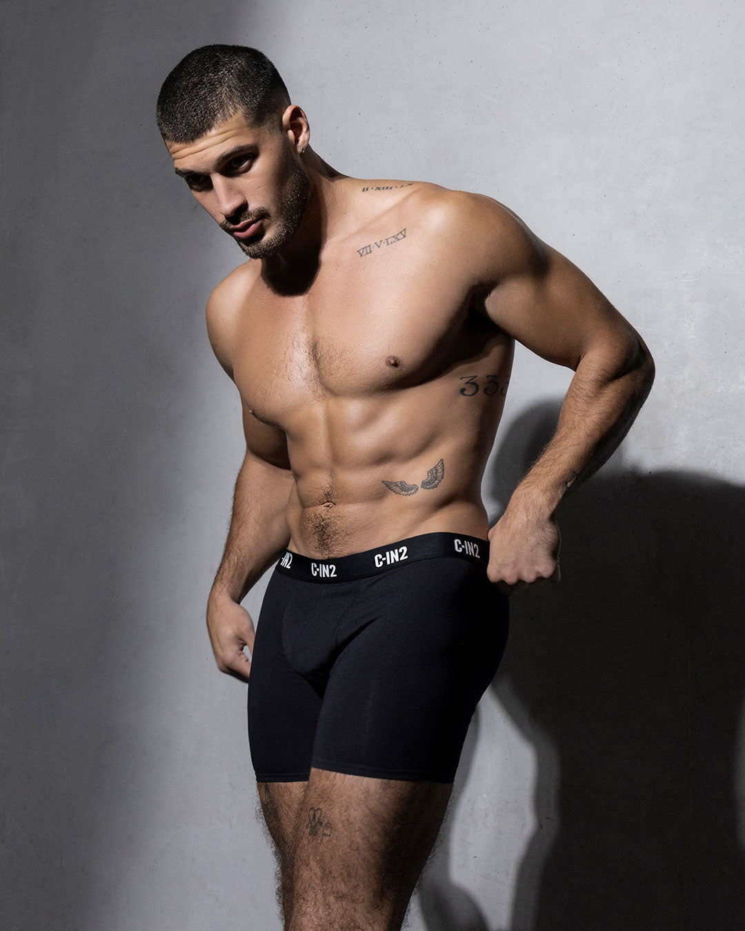 Multipack Premium Stretch 3-Pack Boxer Brief Black