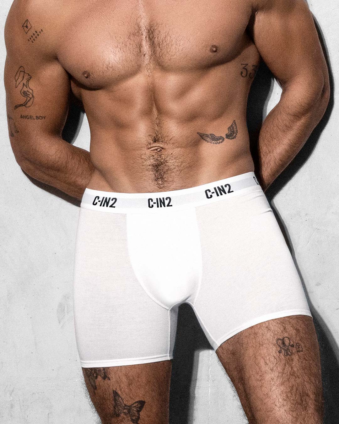 Multipack Premium Stretch 3-Pack Boxer Brief White