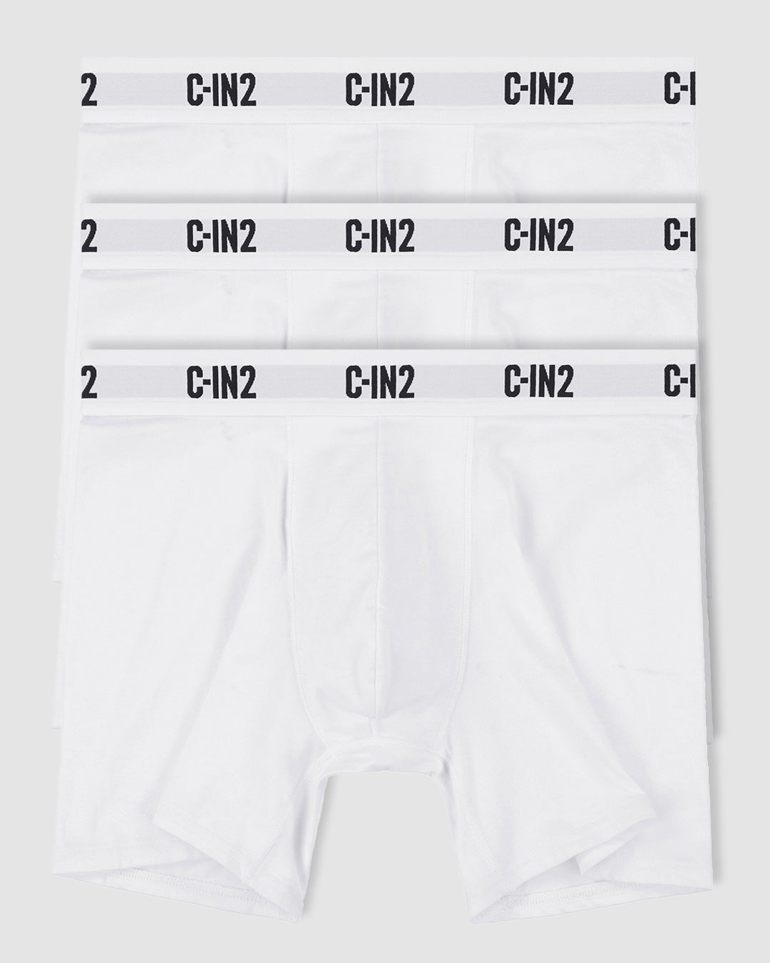 Multipack Premium Stretch 3-Pack Boxer Brief White