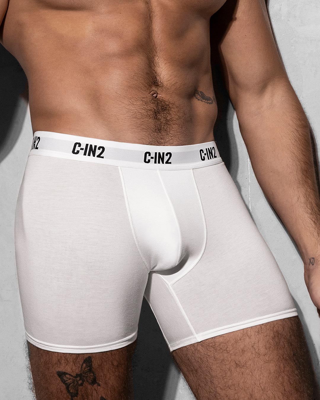 Multipack Premium Stretch 3-Pack Boxer Brief White