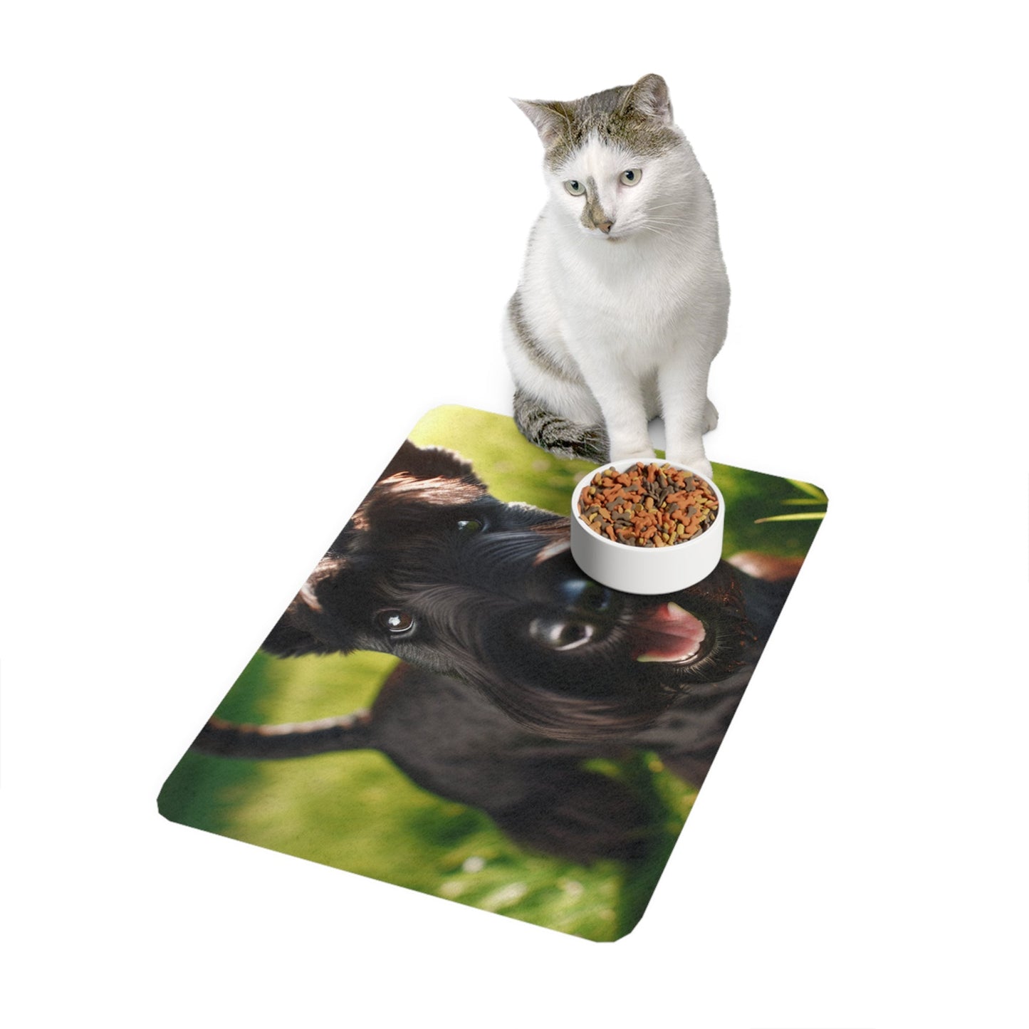 Non-Slip Pet Food Mat – Waterproof Feeding Mat for Dogs