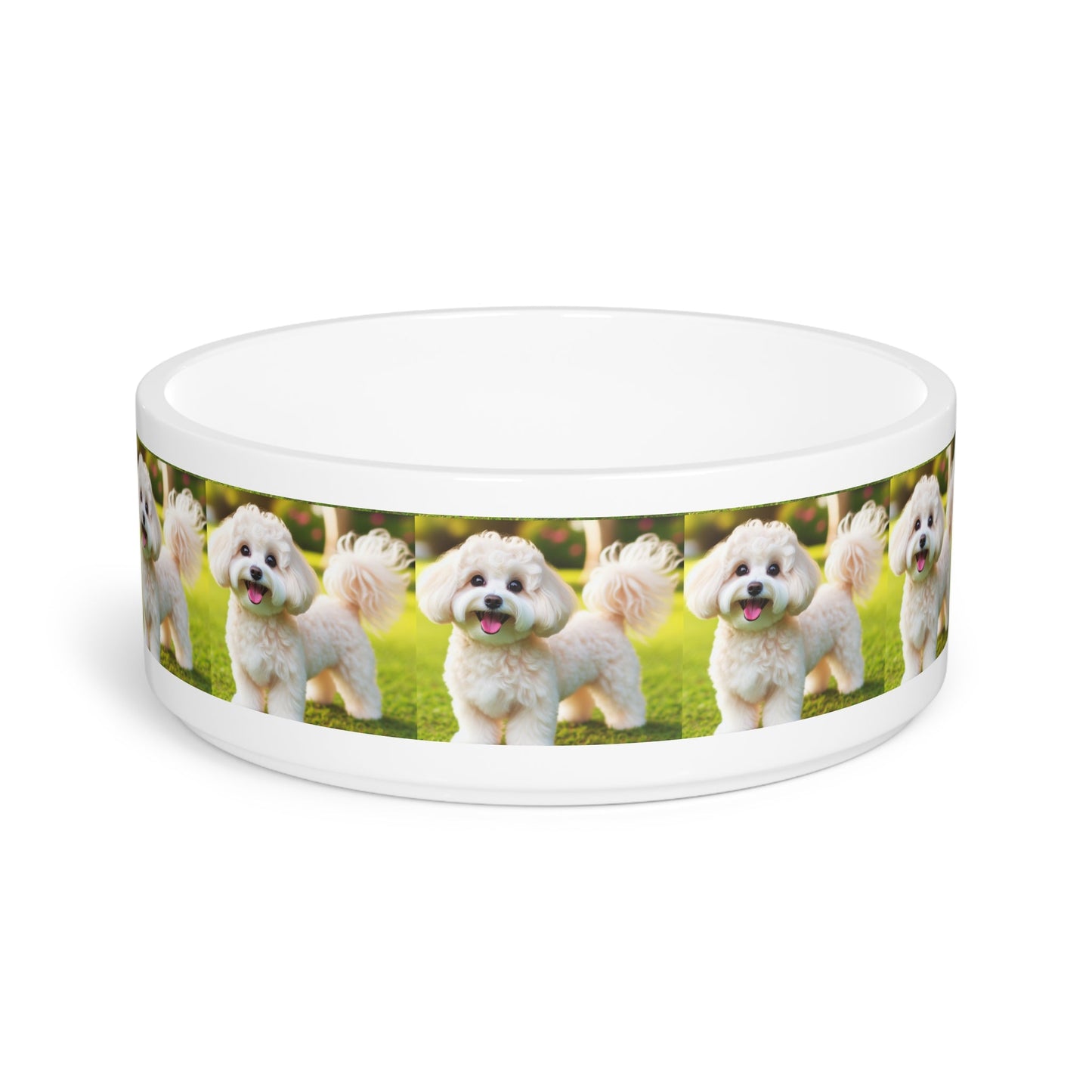 Ceramic Pet Bowl – 16 oz Dog Feeding Bowl