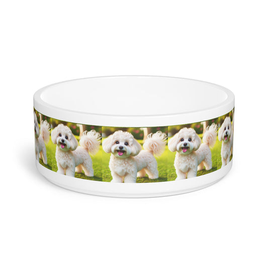 Ceramic Pet Bowl – 16 oz Dog Feeding Bowl
