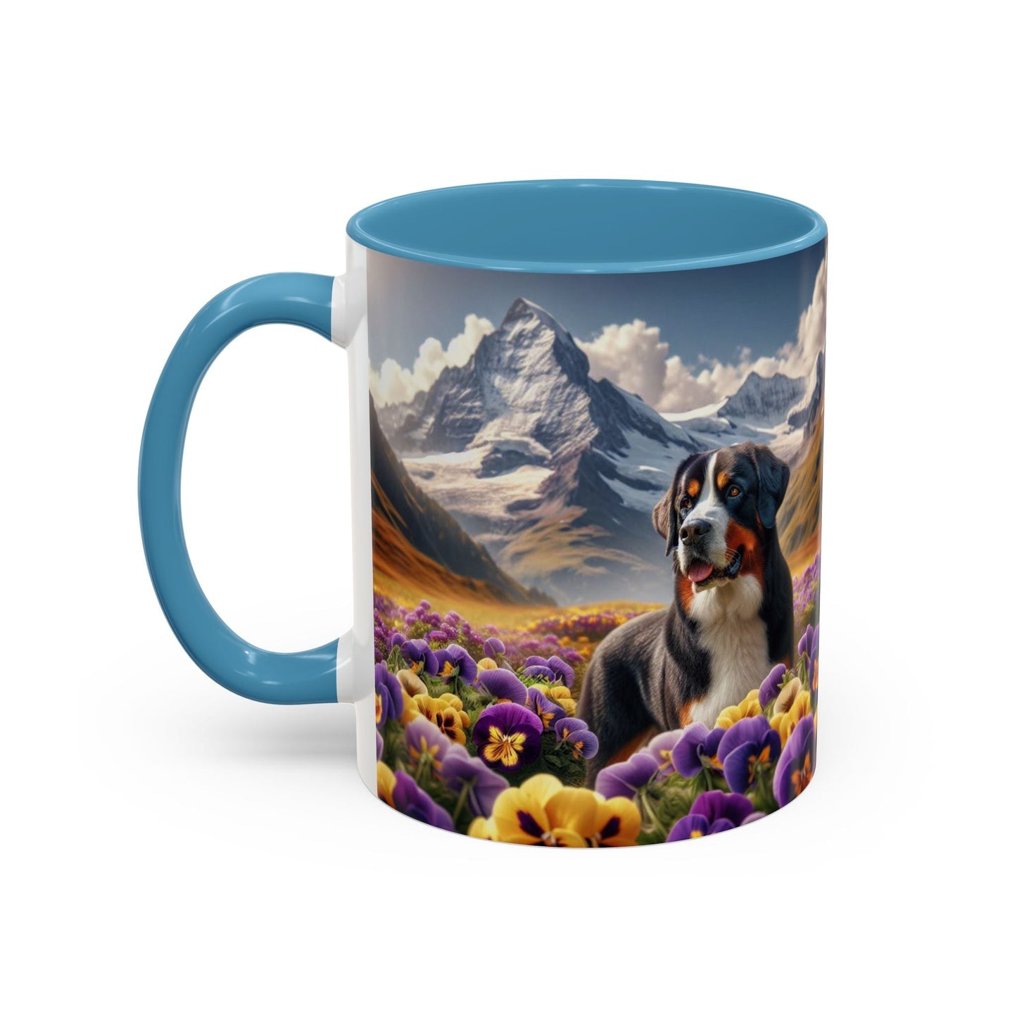 Keramiktasse mit Hunderassen-Motiv – 11 oz & 15 oz