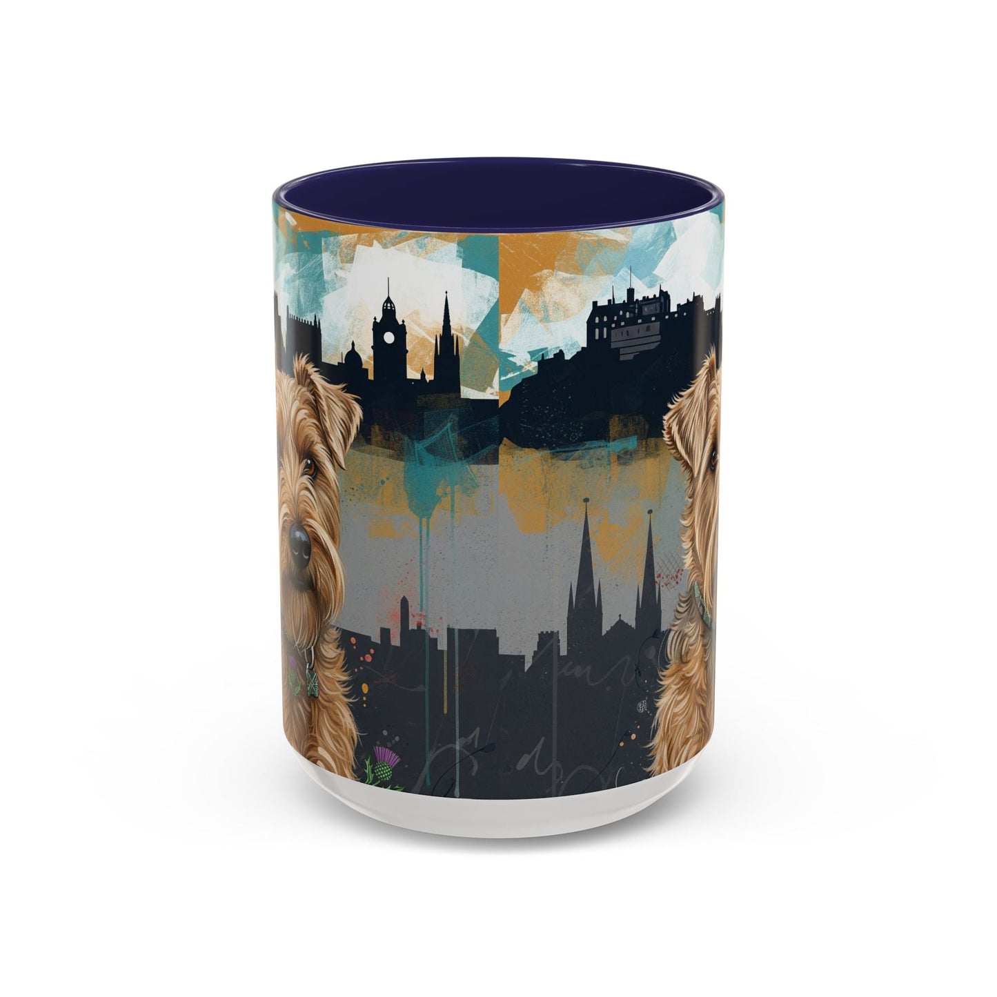 Keramiktasse mit Hunderassen-Motiv – 11 oz & 15 oz