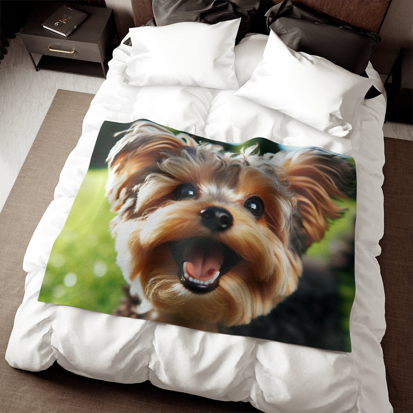 Sweatshirt Blanket – Plush Fleece Throw, 2 Size Options