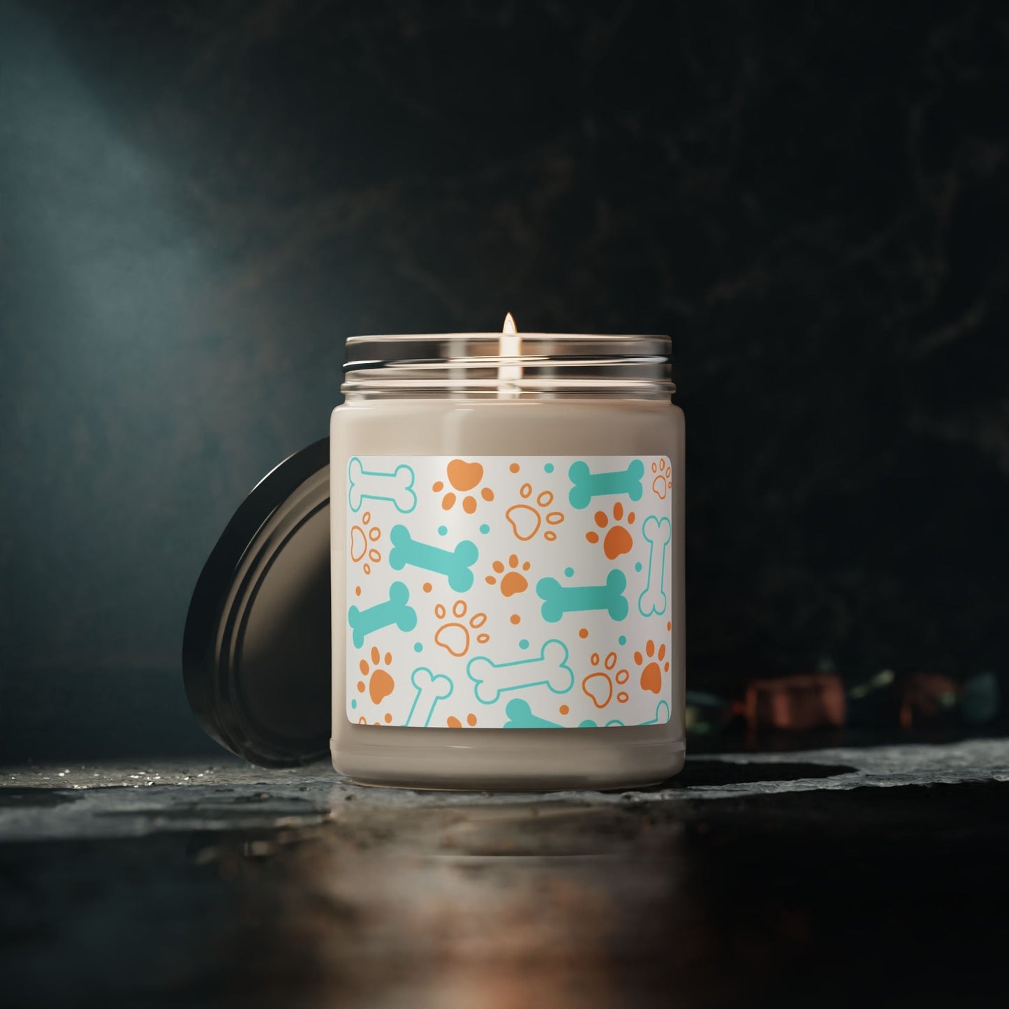 Bougie en cire de soja – Bougie parfumée en pot