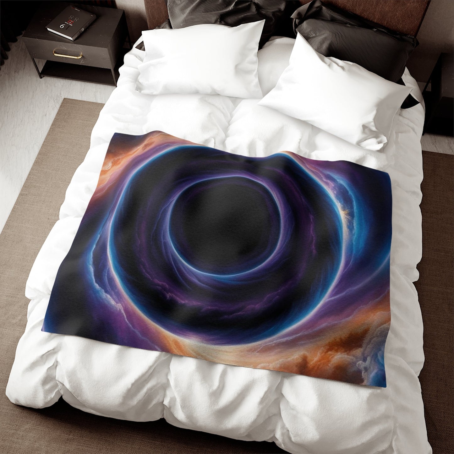 Sweatshirt Blanket – Plush Fleece Throw, 2 Size Options