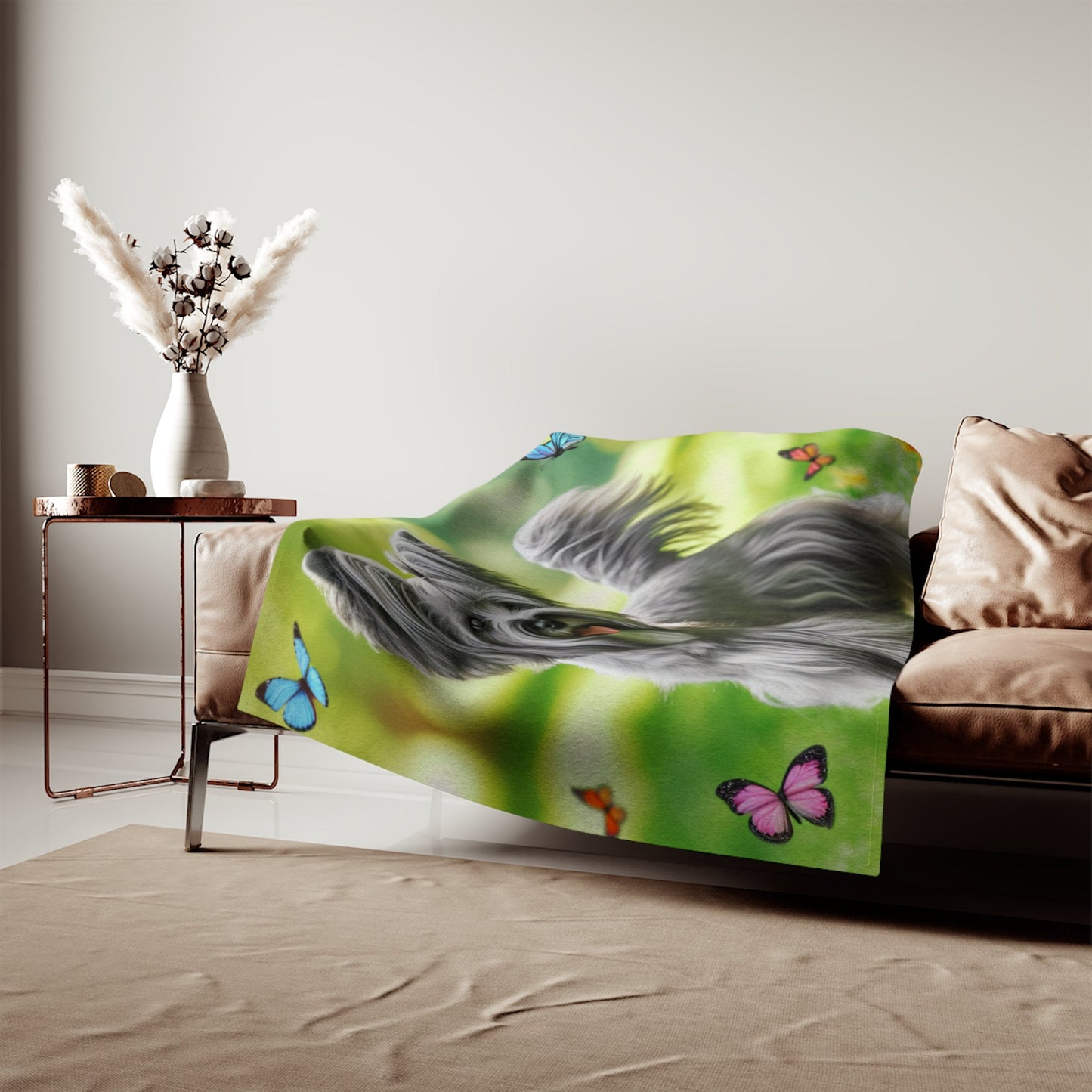 Sweatshirt Blanket – Plush Fleece Throw, 2 Size Options