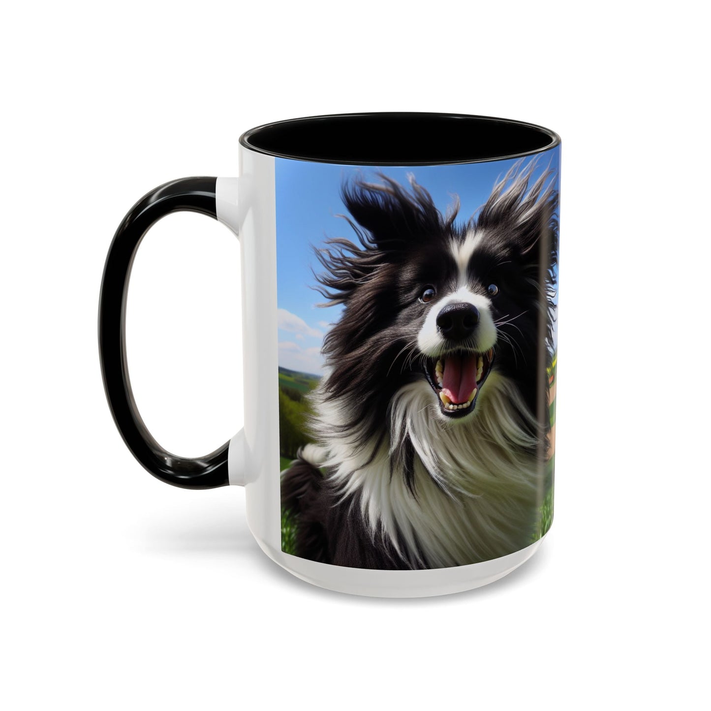 Keramiktasse mit Hunderassen-Motiv – 11 oz & 15 oz