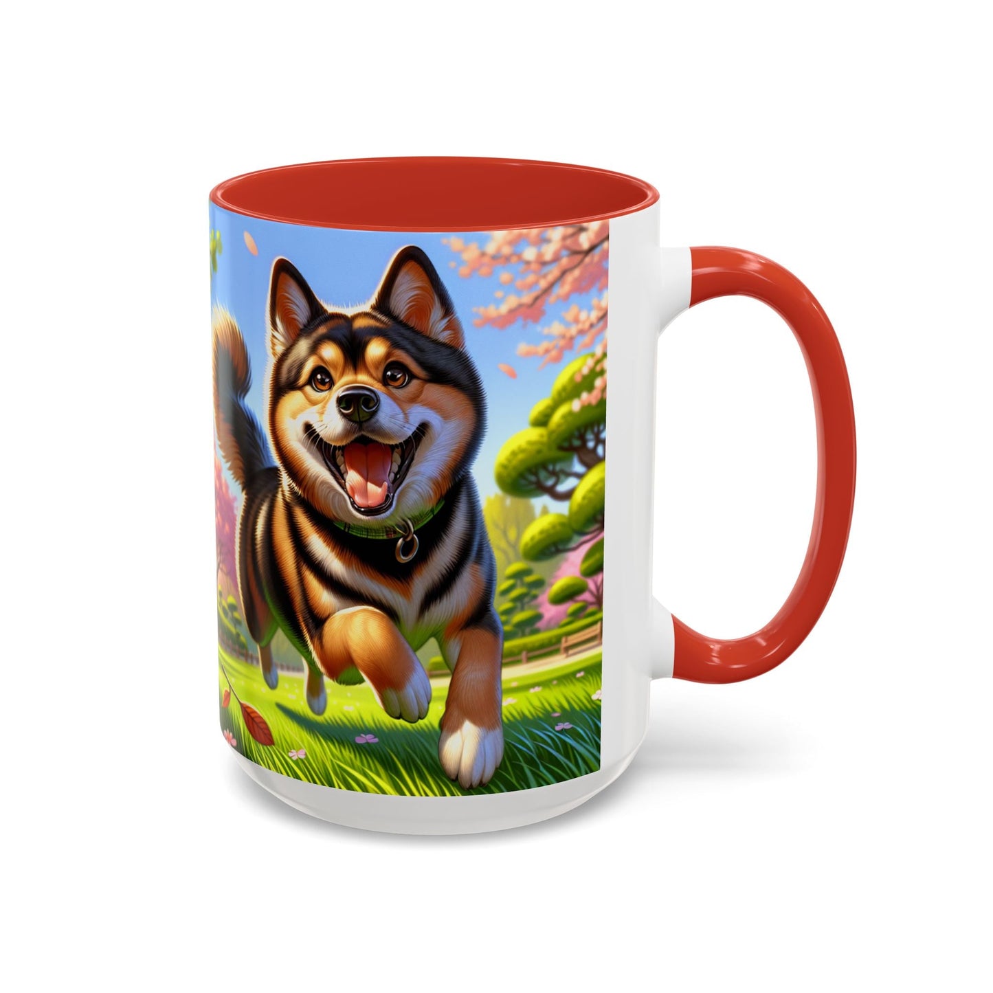 Keramiktasse mit Hunderassen-Motiv – 11 oz & 15 oz
