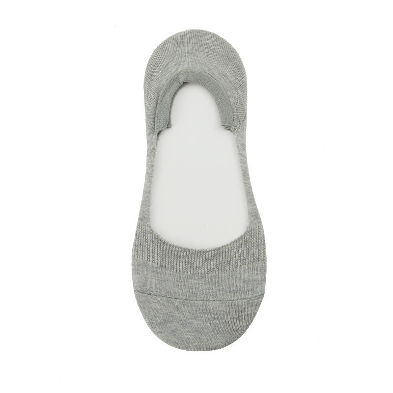 Women's Breathable Cotton Solid Color Invisible Foot Sock