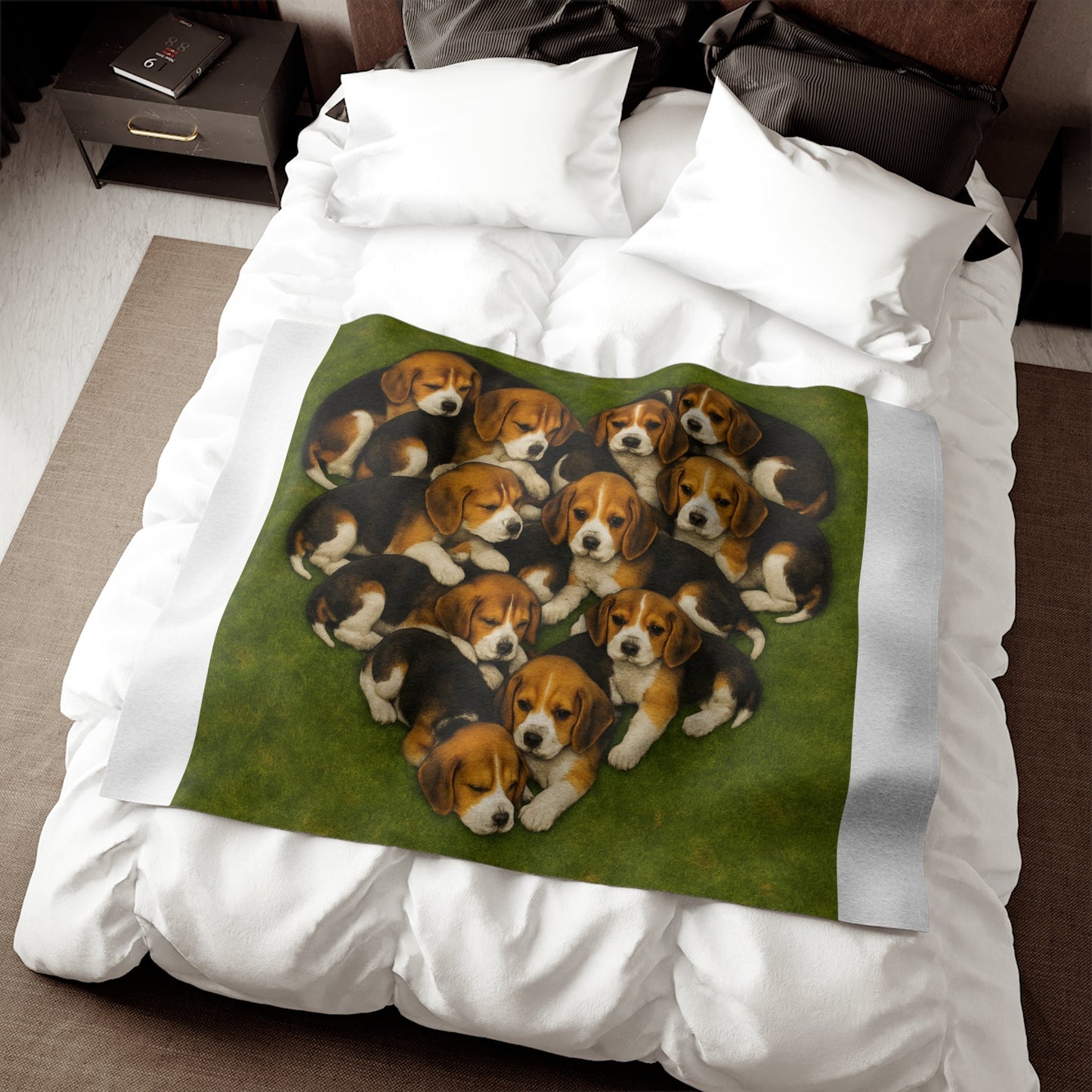 Sweatshirt Blanket – Plush Fleece Throw, 2 Size Options