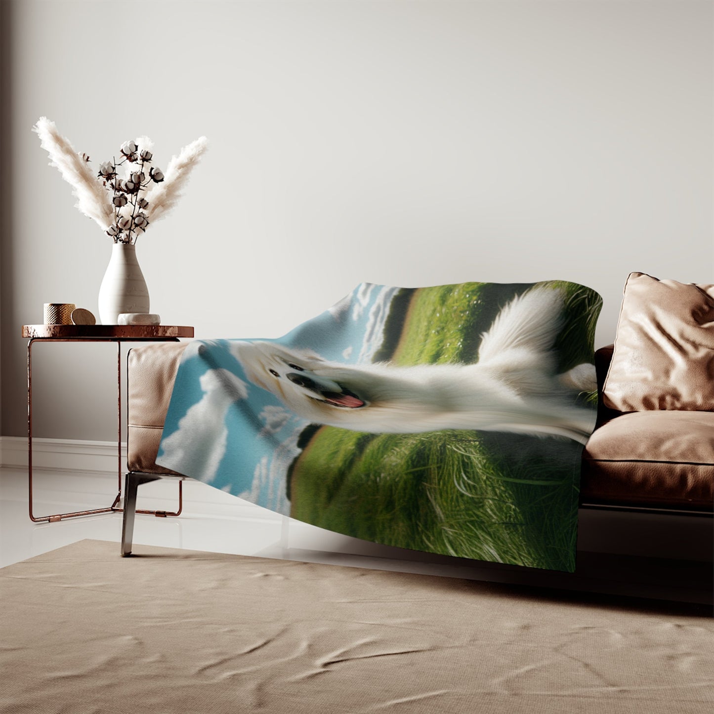 Sweatshirt Blanket – Plush Fleece Throw, 2 Size Options