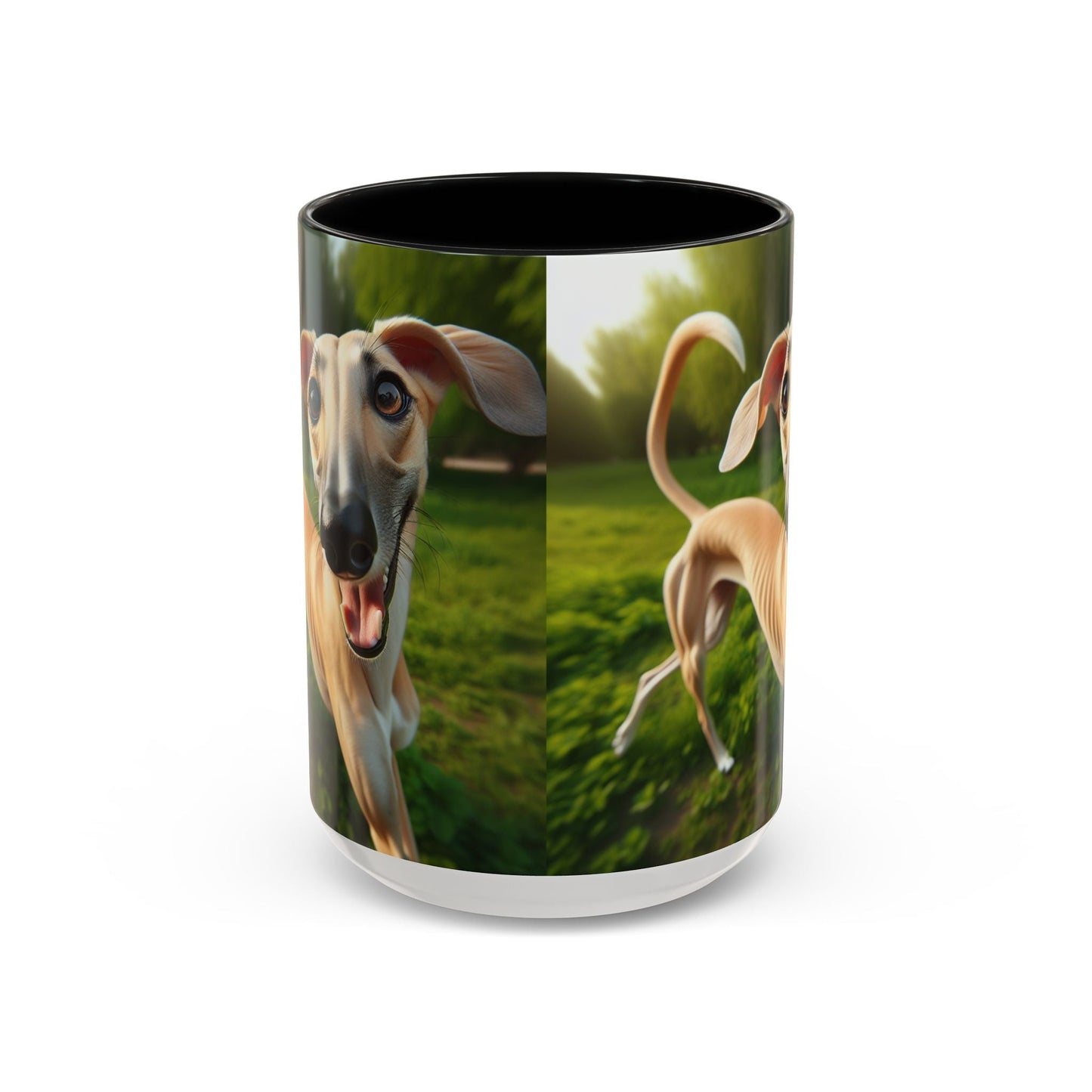 Keramiktasse mit Hunderassen-Motiv – 11 oz & 15 oz
