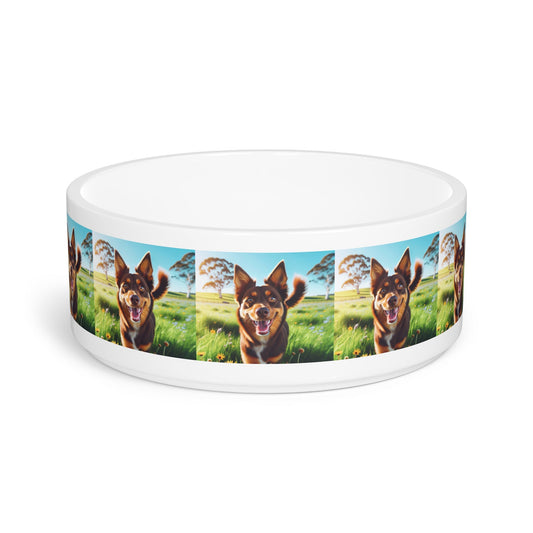 Ceramic Pet Bowl – 16 oz Dog Feeding Bowl