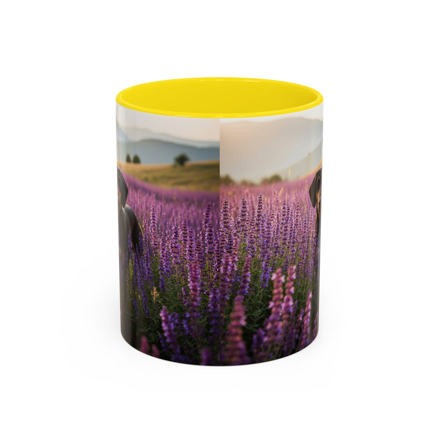 Keramiktasse mit Hunderassen-Motiv – 325 ml & 440 ml