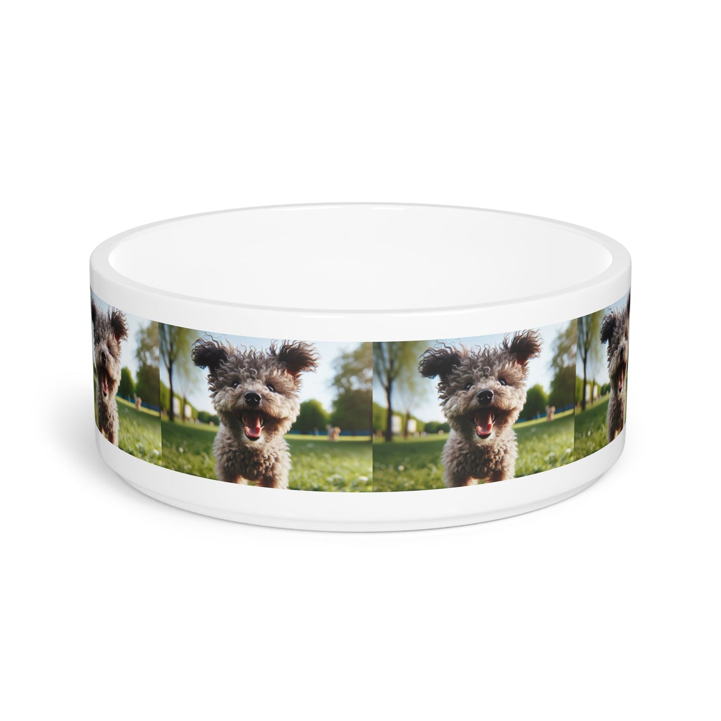 Ceramic Pet Bowl – 16 oz Dog Feeding Bowl